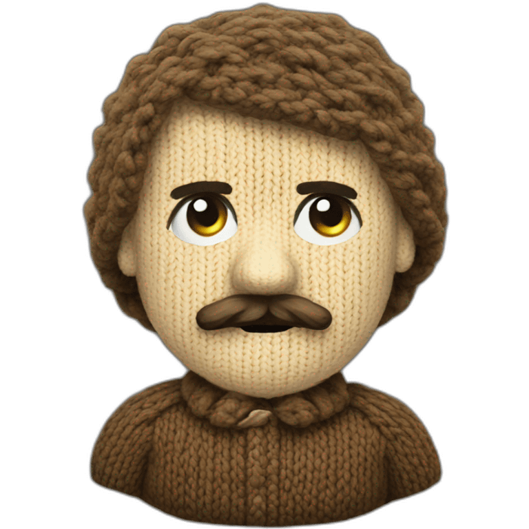 A knitted character named führer emoji