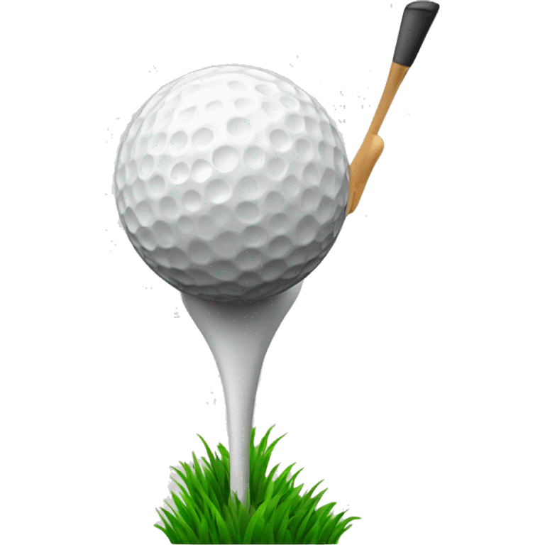 Winning golf emoji