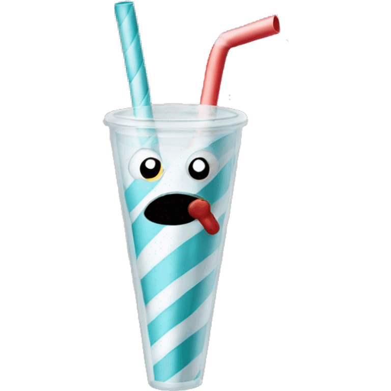 drinking straw emoji