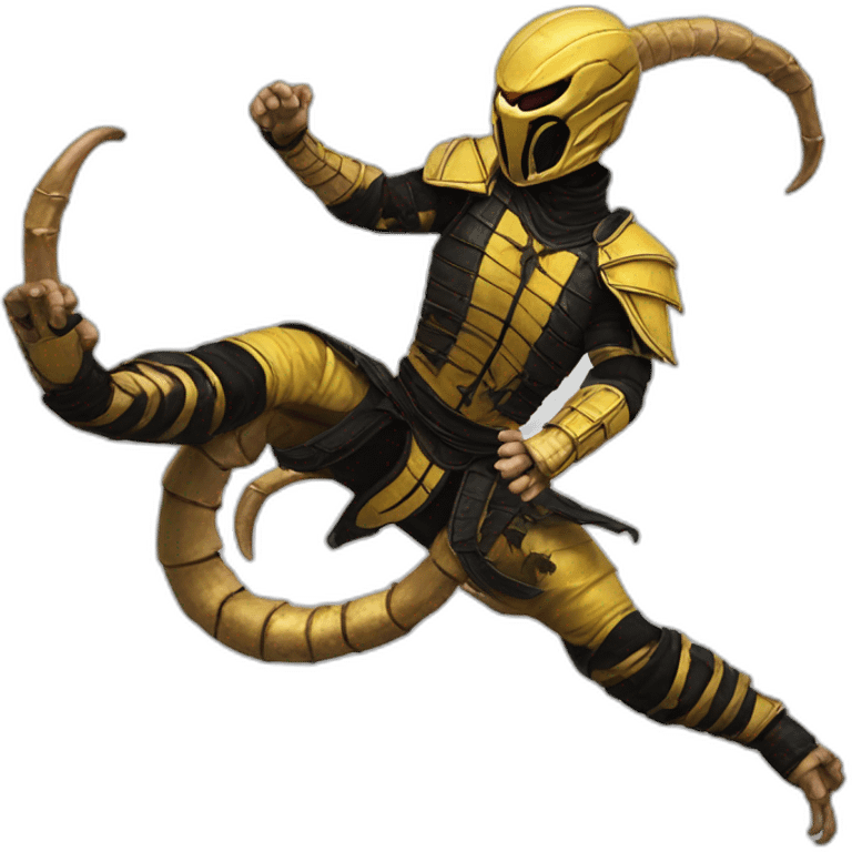 scorpion mortal kombat fuck you emoji