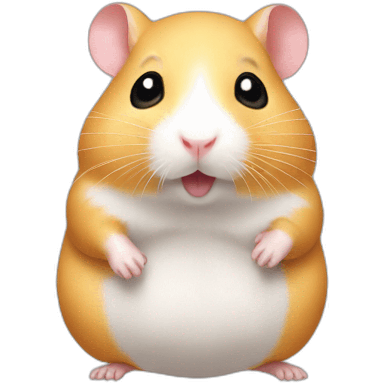 Hamster in bikini emoji