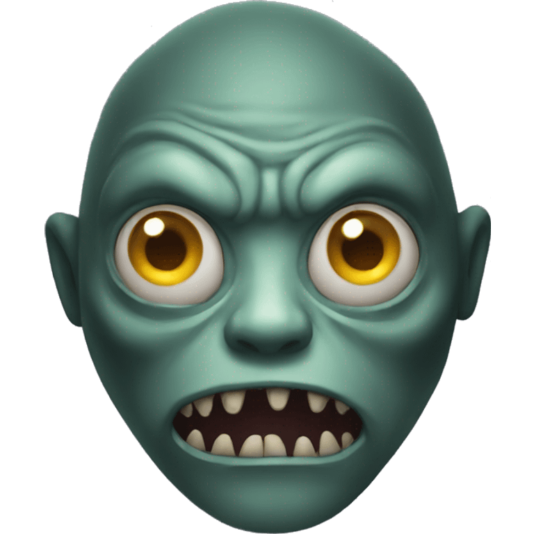 Scary creature emoji