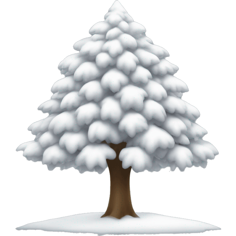 white new year tree emoji