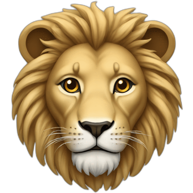 Lion 4 colors emoji