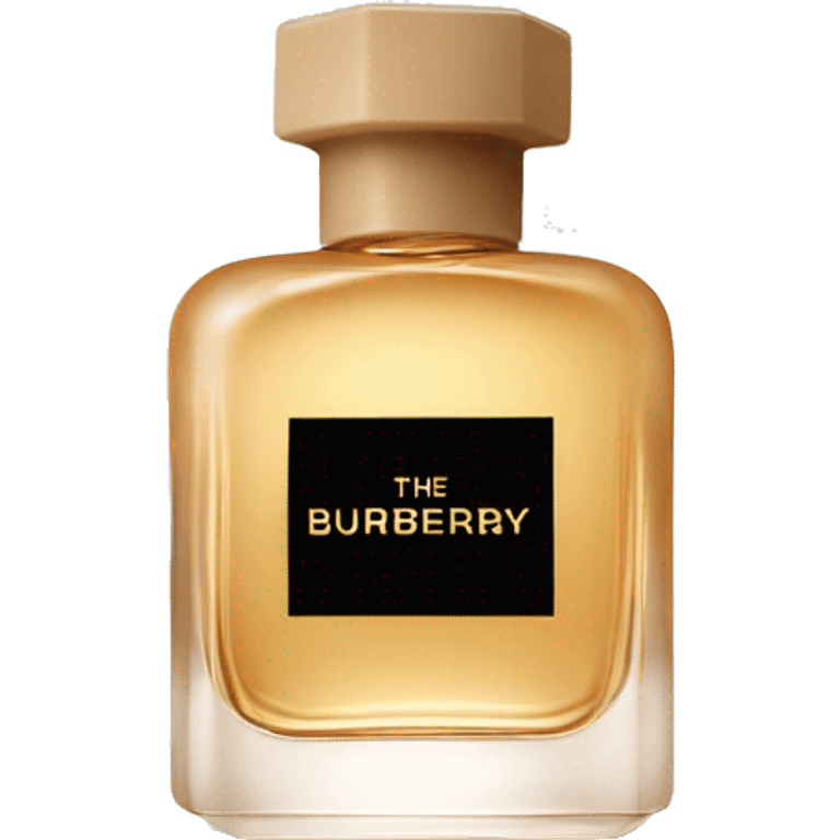 Burberry her perfume emoji