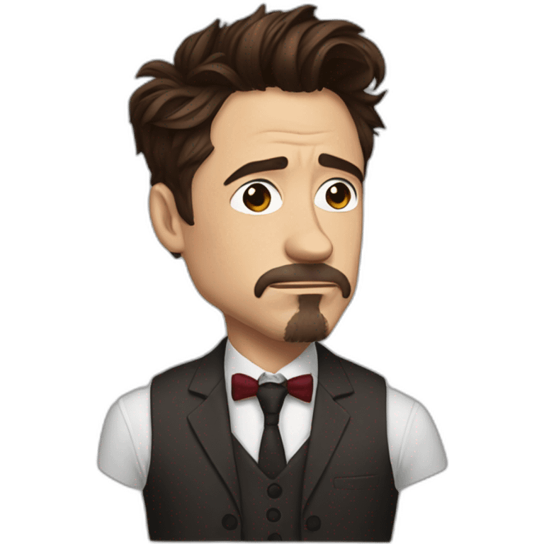 Robert Downey jr. emoji