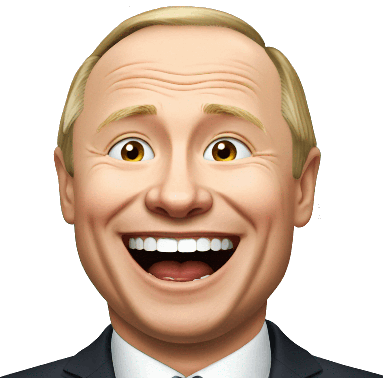 Putin laughs emoji