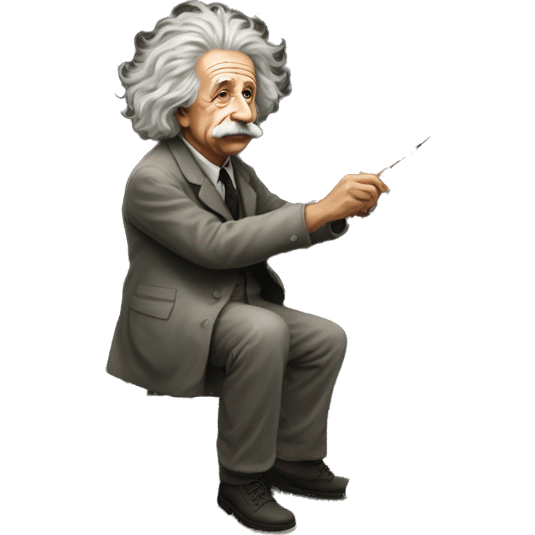 albert einstein painter easel painting a paintings emoji