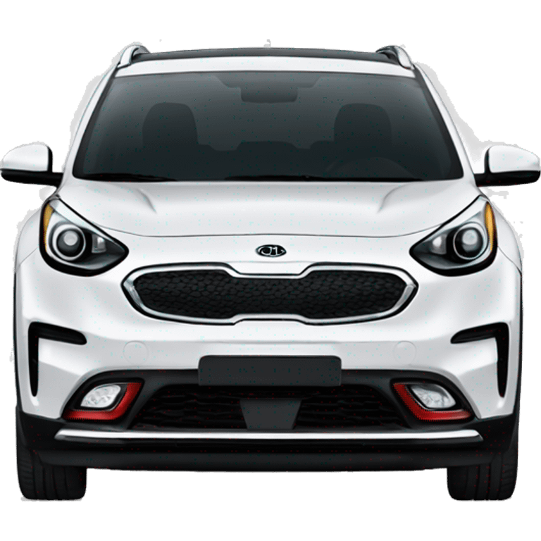 White Kia niro emoji