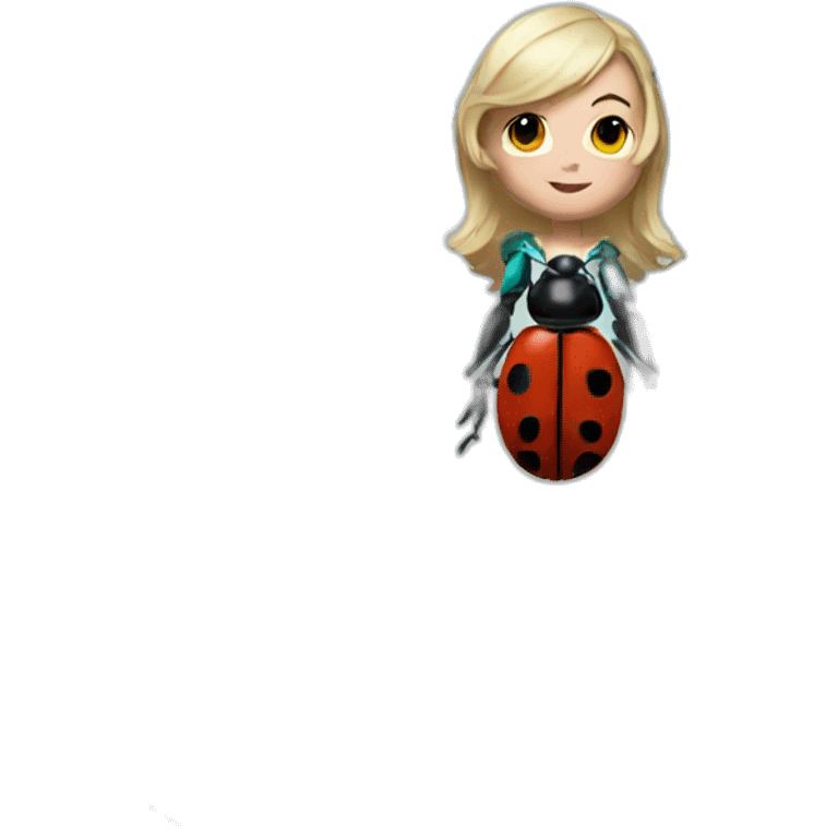 Lady bug from miraculous emoji