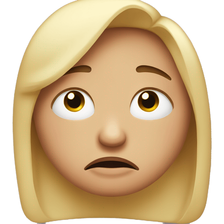 A cute emoji crying emoji