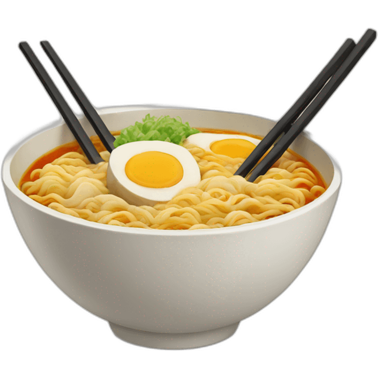 Ramen bowl emoji