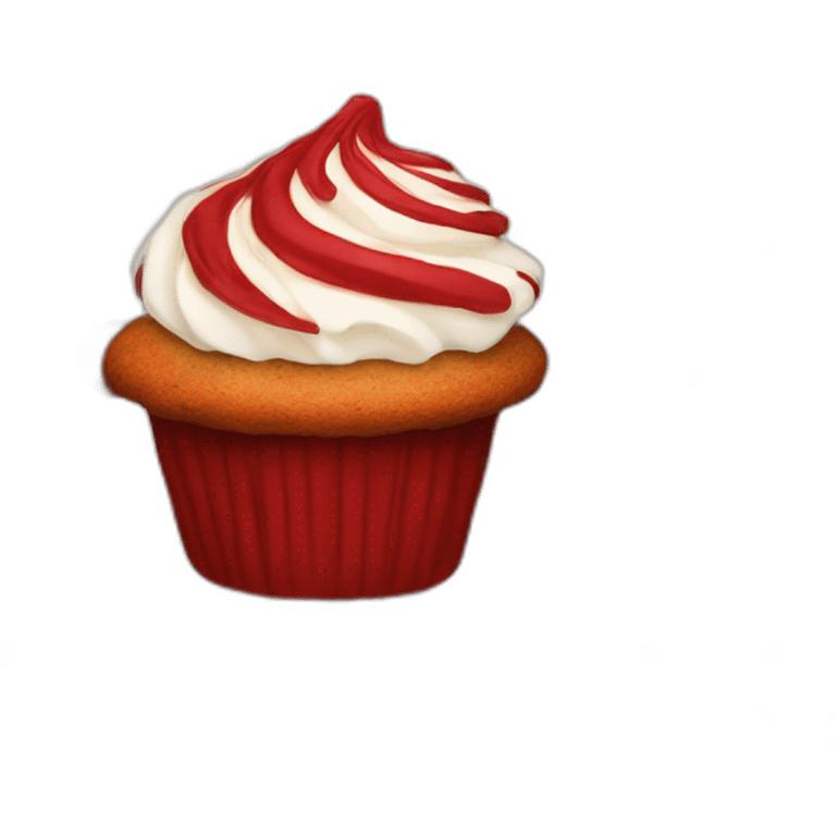 red velvet muffin emoji