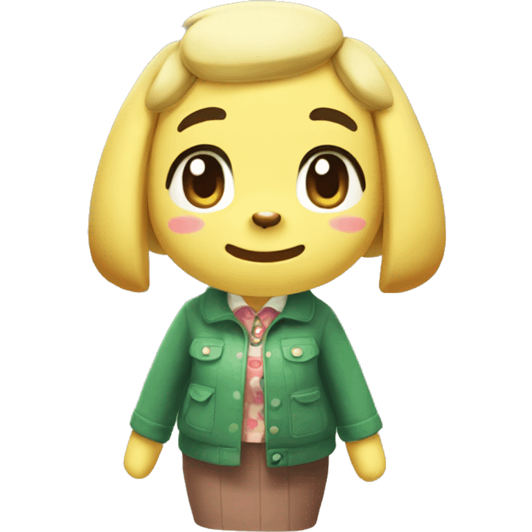 Isabelle from animal crossing emoji