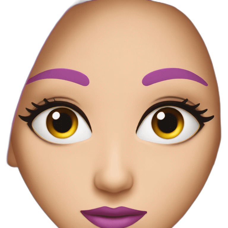 Lash beauty emoji