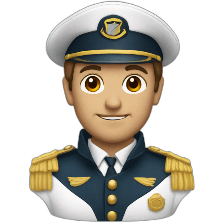 Captain man  emoji