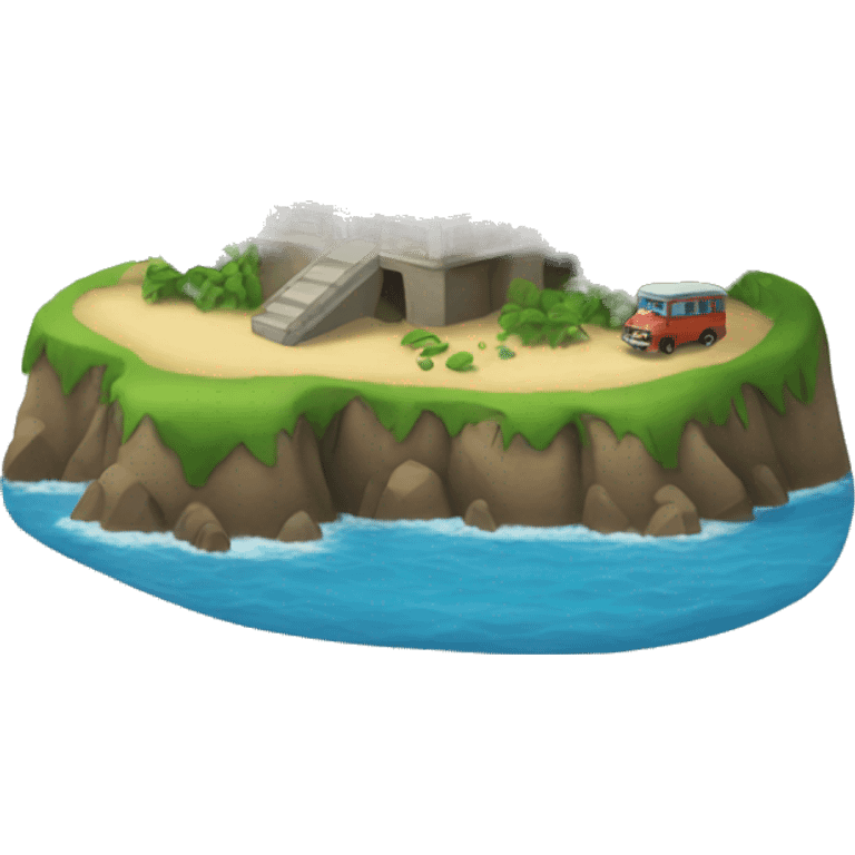 island with school emoji