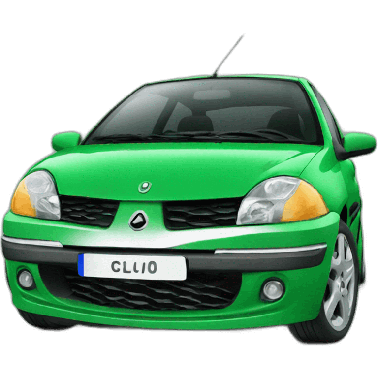 green clio 2 emoji