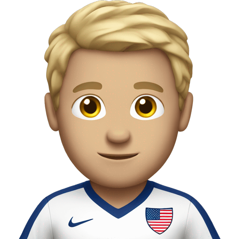 USA white man soccer emoji