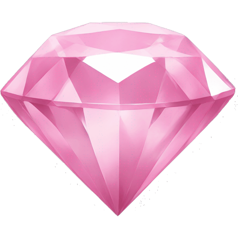 Pink diamond  emoji