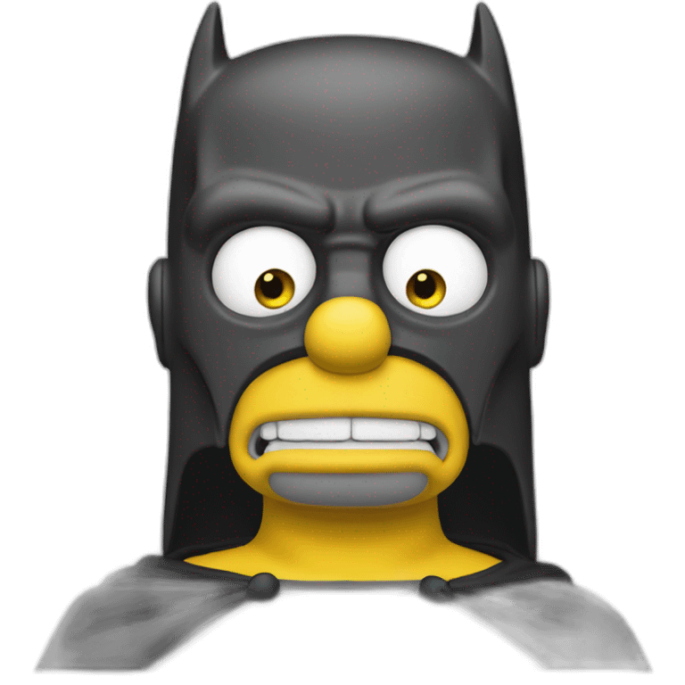 batman homer simpson emoji