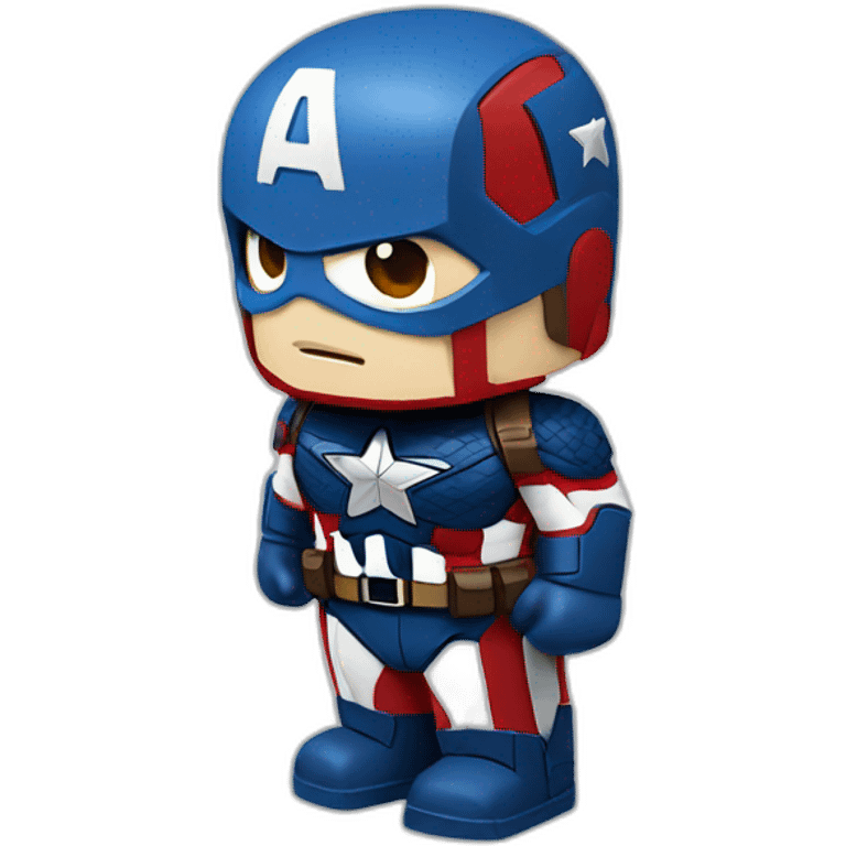 captain america hull body emoji