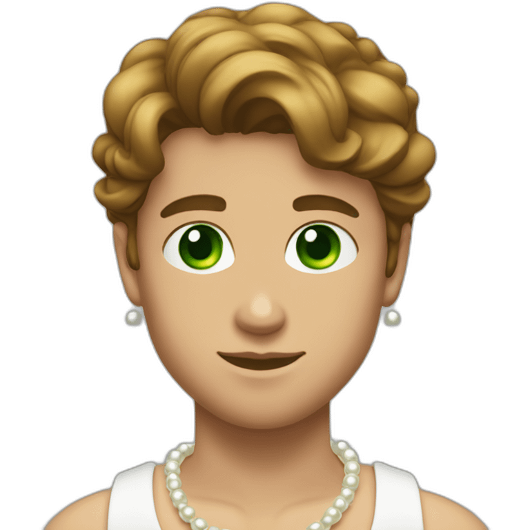 Posh-muscle-boy-with-pearl-necklace-and-green-eyes-and-brown-hair emoji