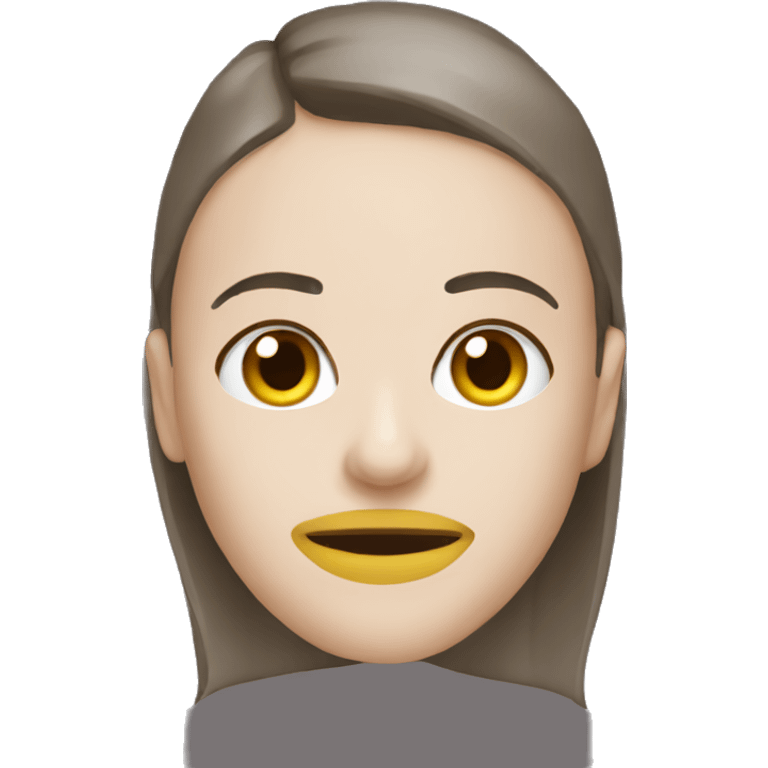 Cara con mascarilla  emoji