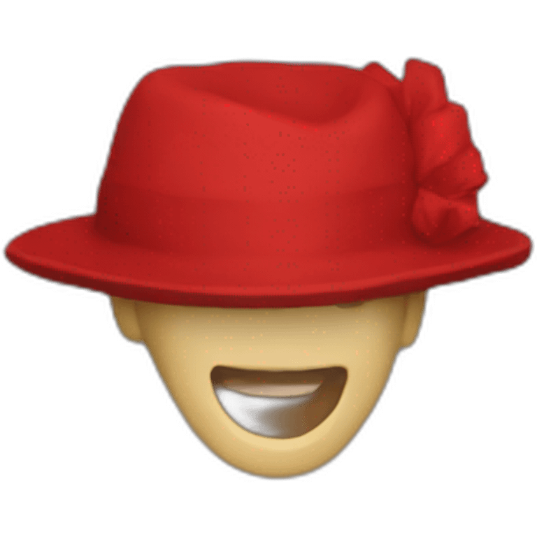 red hat hacker emoji