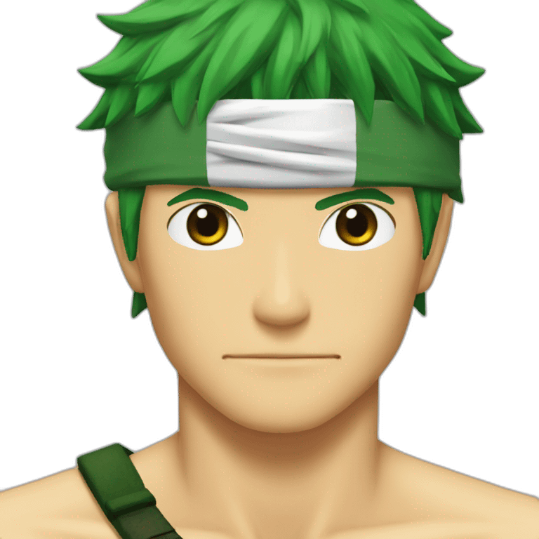 Zoro qui boi emoji