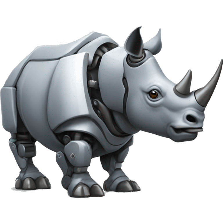 Robot Rhino emoji