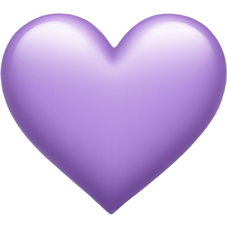 light purple heart  emoji