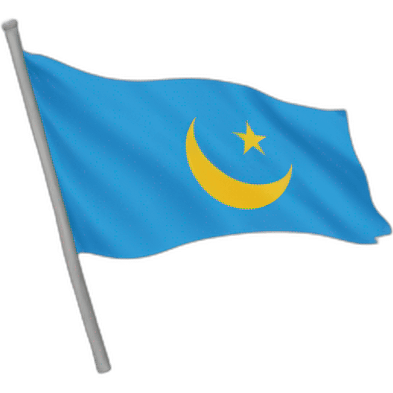 Drapeau Uyghurs  emoji