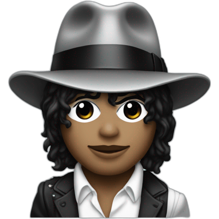 The Castlevannia god dressed like Michael Jackson's iconic Smooth Criminal wear emoji