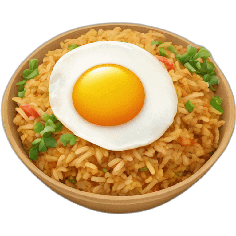 nasi goreng with egg emoji