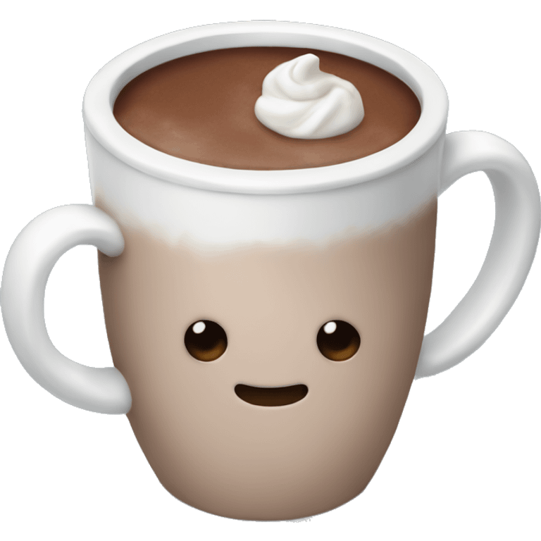 Hot chocolate emoji