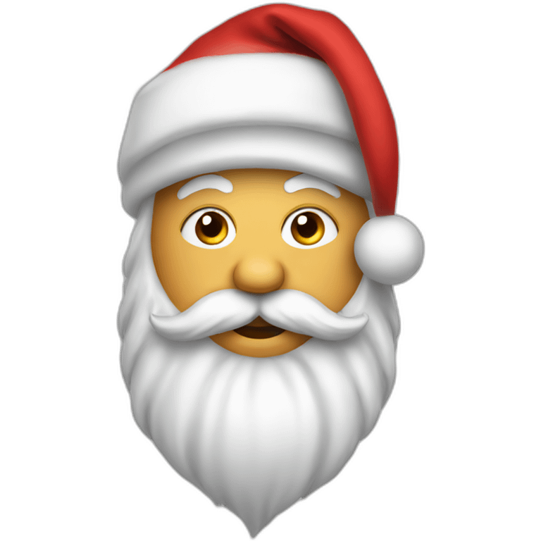 Udders santa emoji