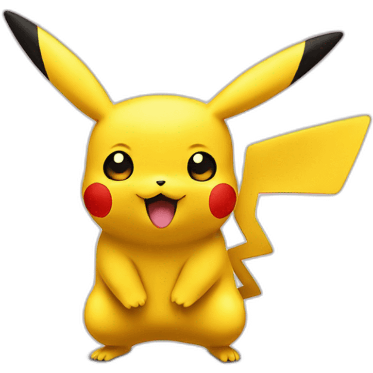 Pikachu qui a le zizi emoji