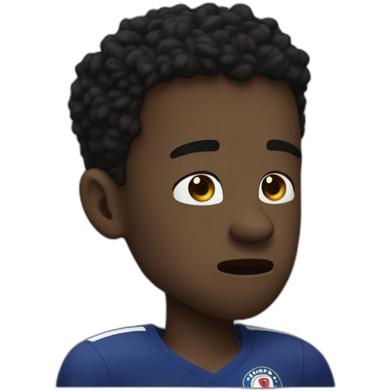 Dembele crying emoji