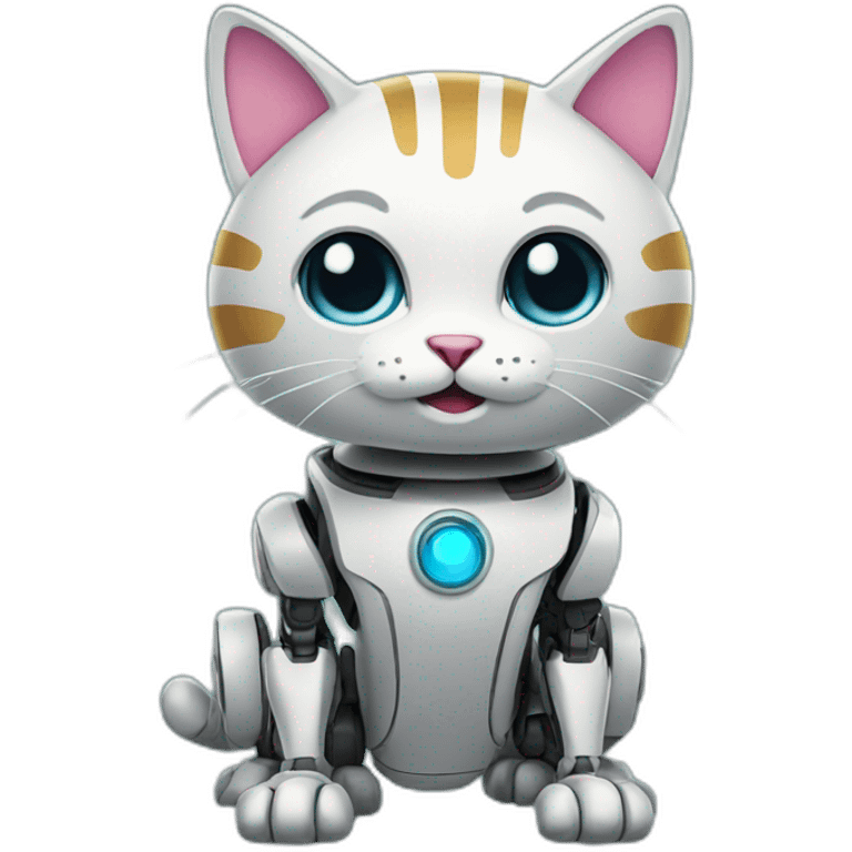 cat robot emoji