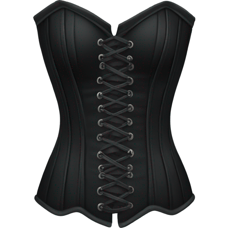 Black corset  emoji