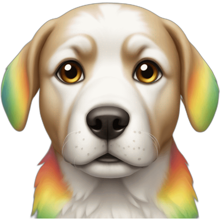 dog-ranbow emoji