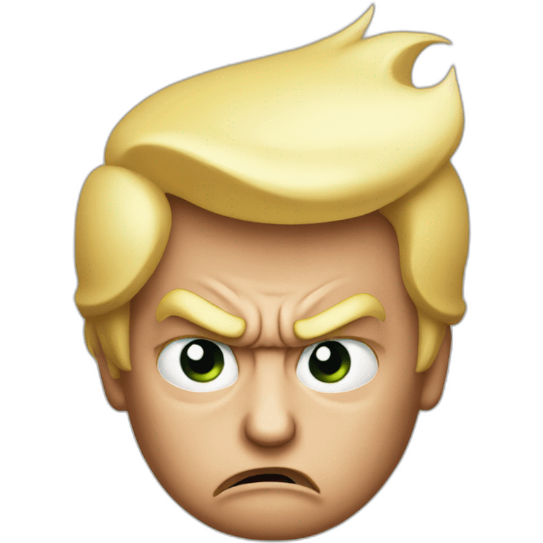 Donald Trump angry emoji