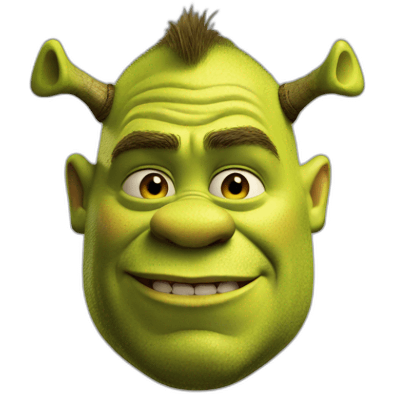 Shrek sigma emoji