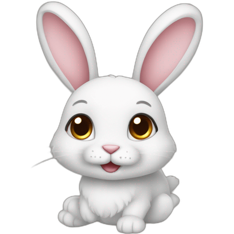 cute rabbit emoji