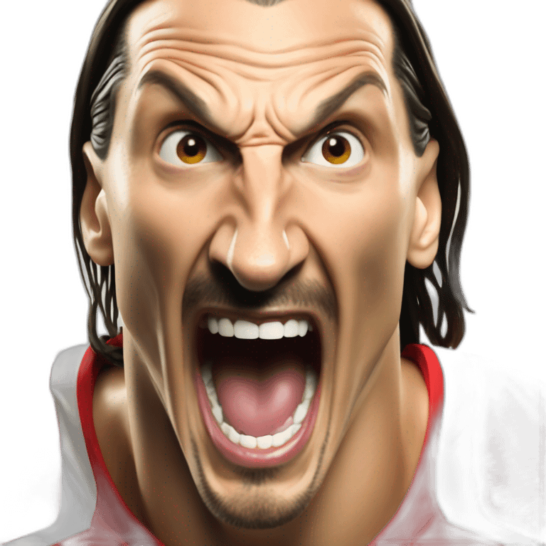 Zlatan Ibrahimovic roar emoji