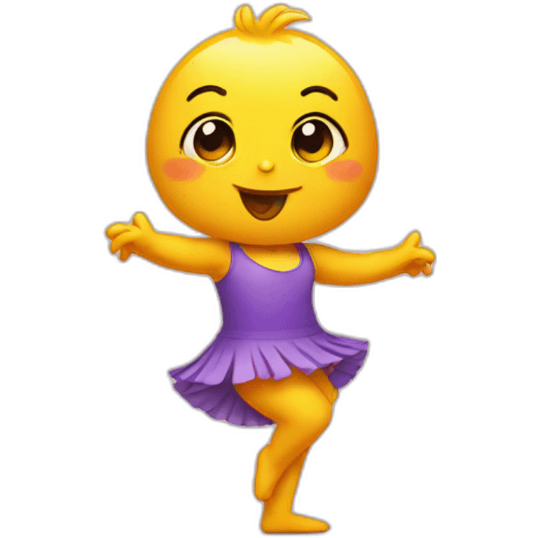  dancing chick emoji