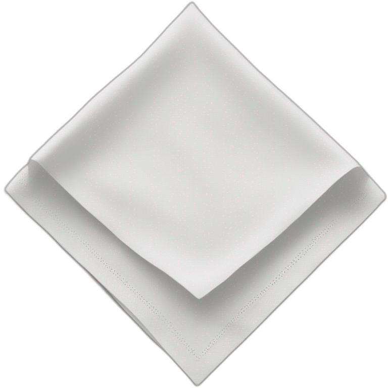 Napkin perforation emoji