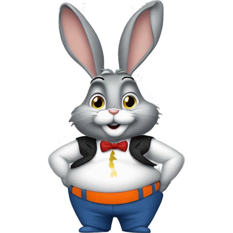 Bugs bunny but he is fat emoji