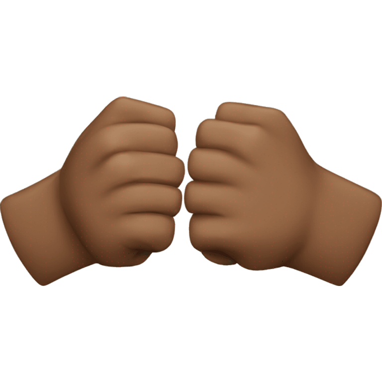 Two men arm-wrestling emoji